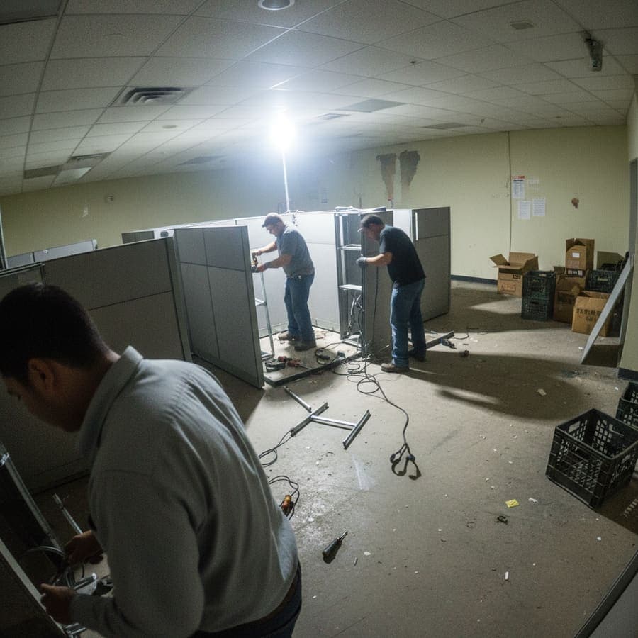 Linen care with proper folding and pressing standard